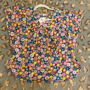 flowy flower shirt